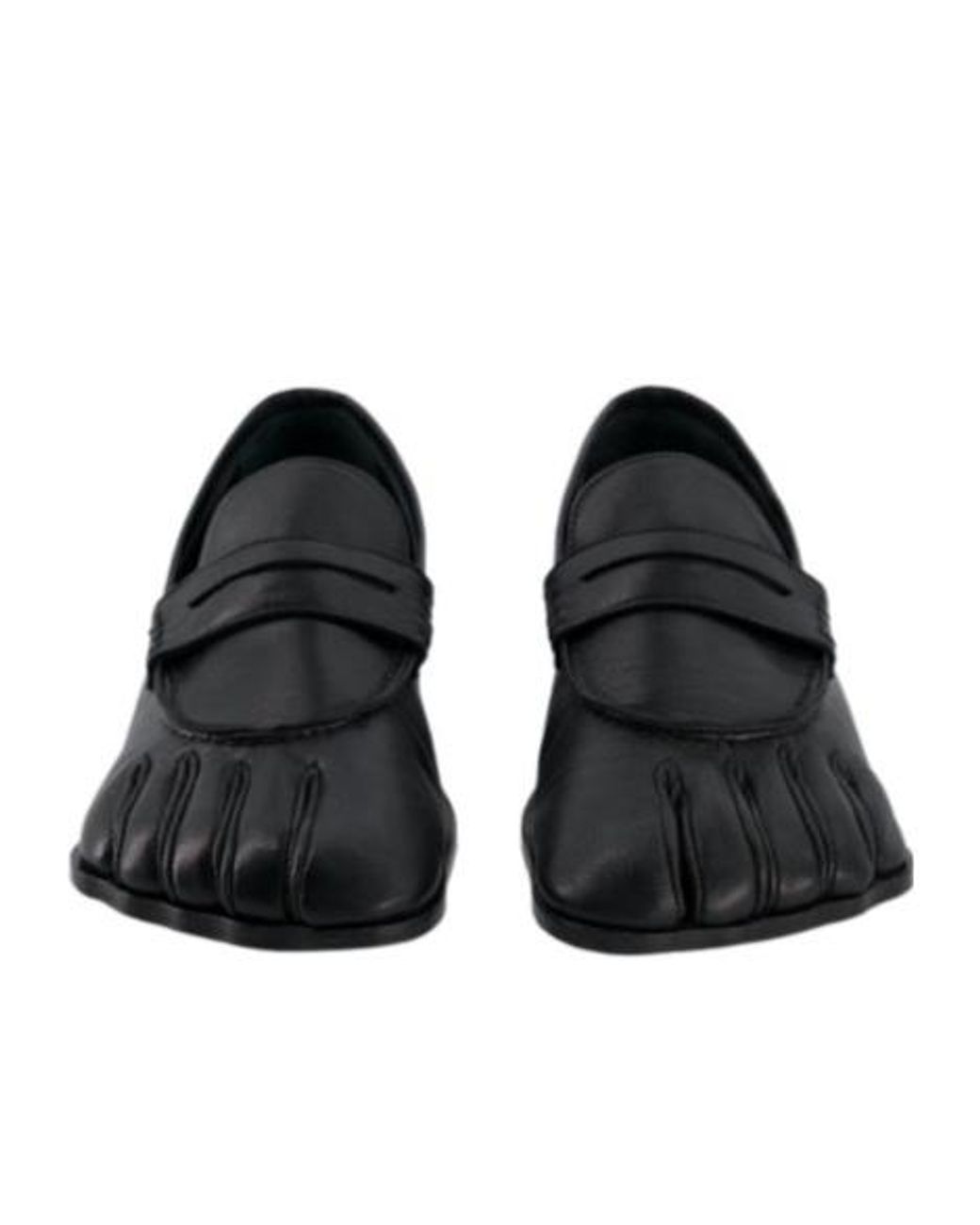 Coperni Black 5T Mocassin Flats