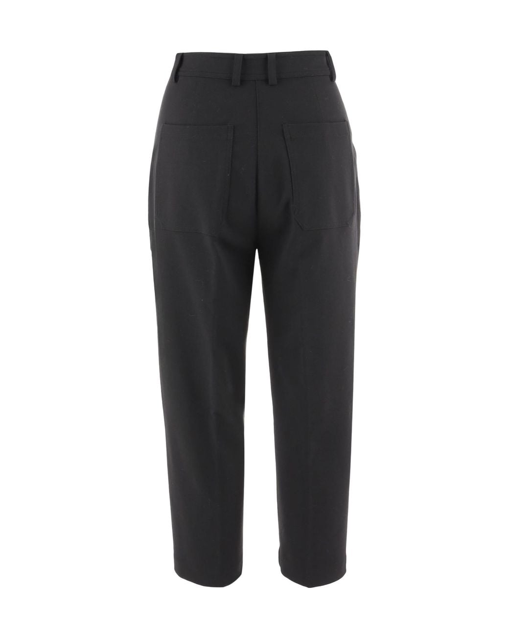 Pinko Black Regular Fit Straight Leg Pants