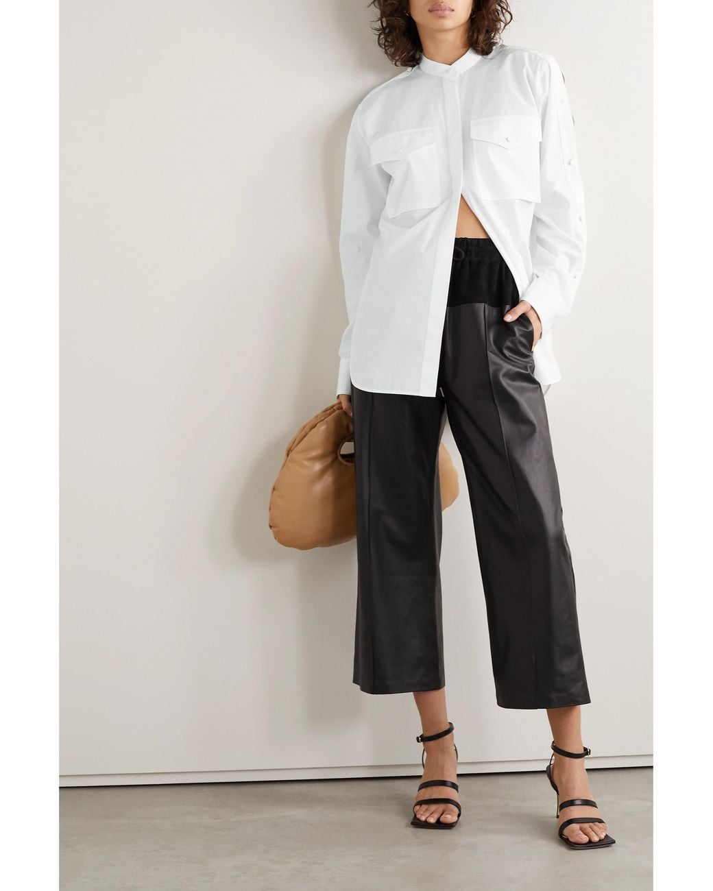 Helmut Lang White Cotton-Poplin Shirt