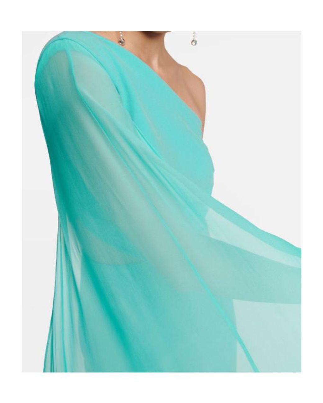 Roland Mouret Green Asymmetrical Jumpsuit
