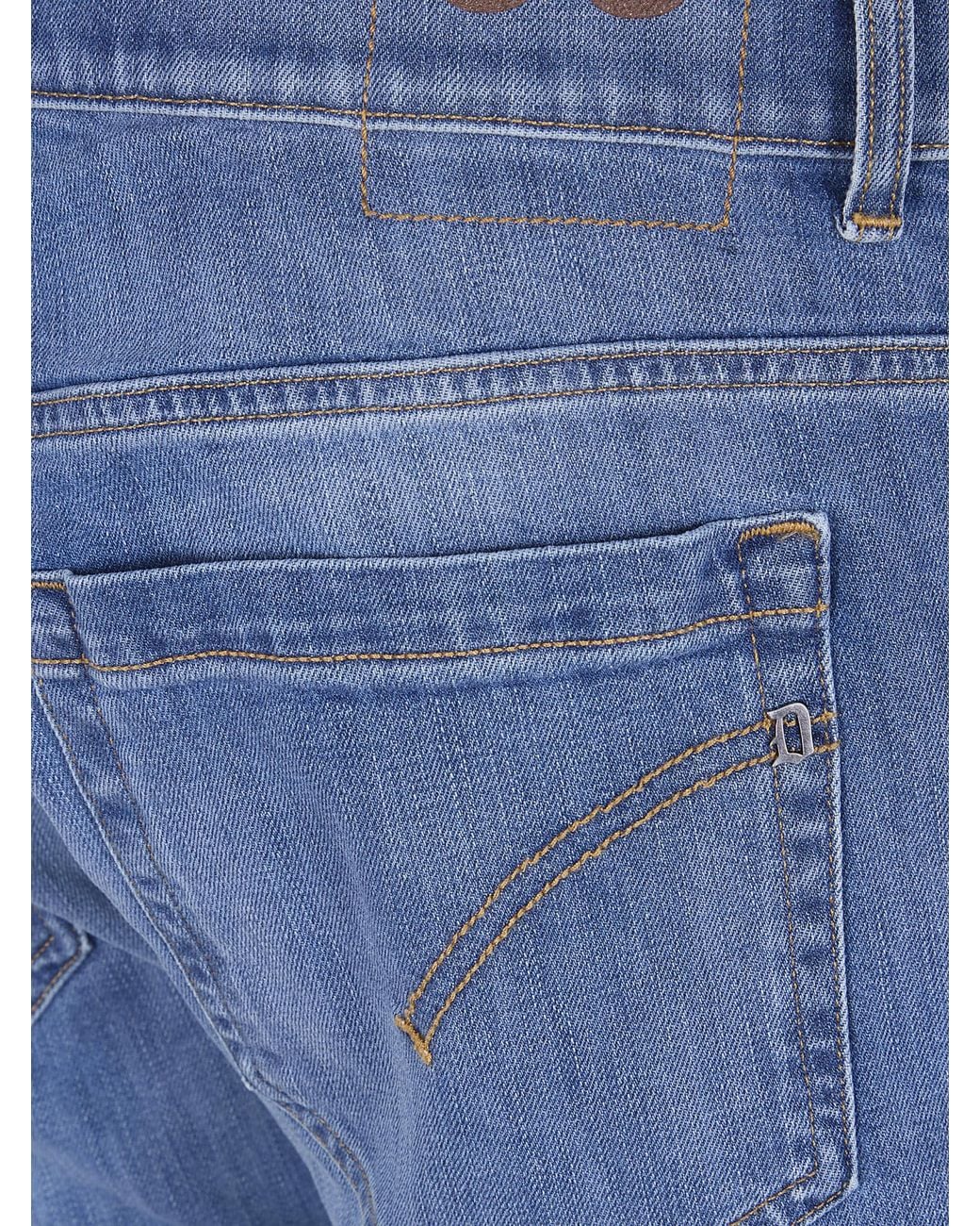 Dondup Blue George Skinny Jeans for men