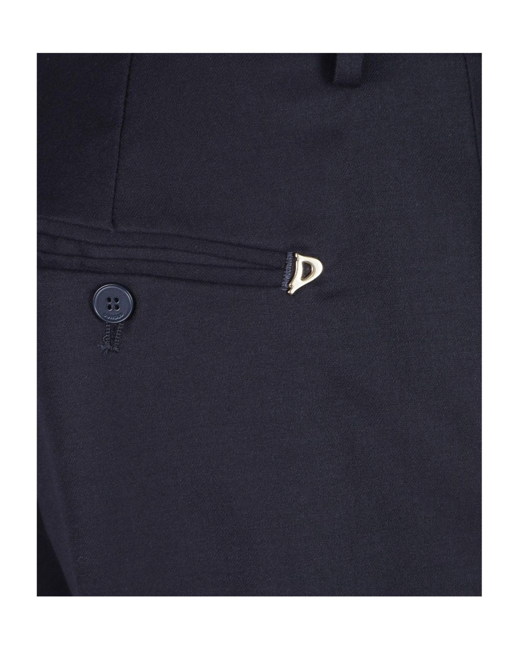 Dondup Blue Slim Tailored Pants