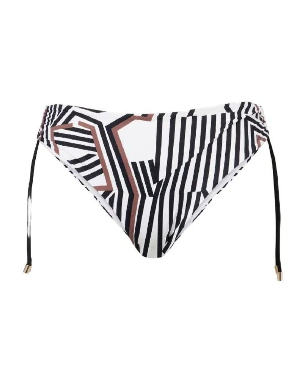 Max Mara White Sibilla Bikini Briefs