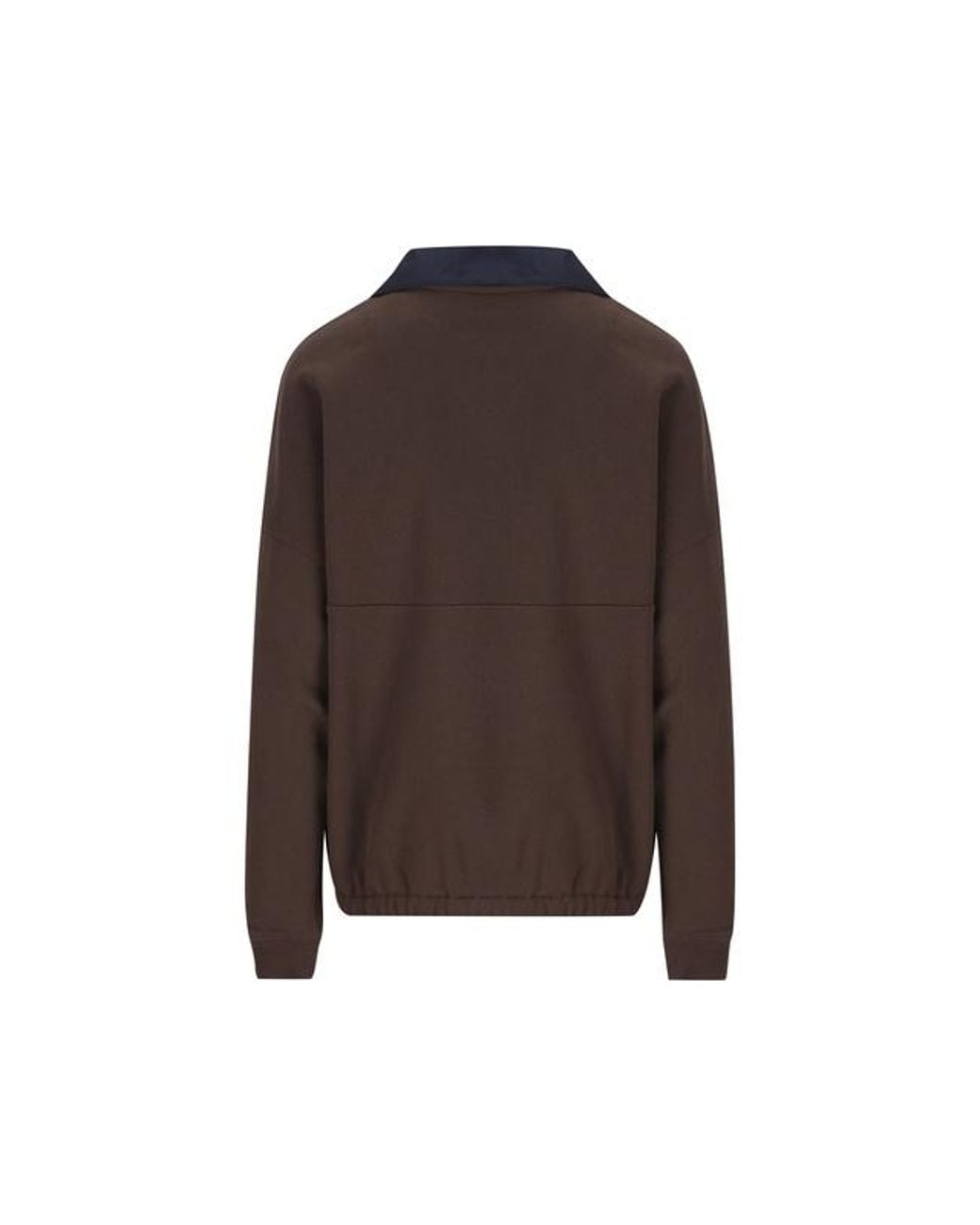Loewe Brown Medium-Weight Fleece Sweatshirt