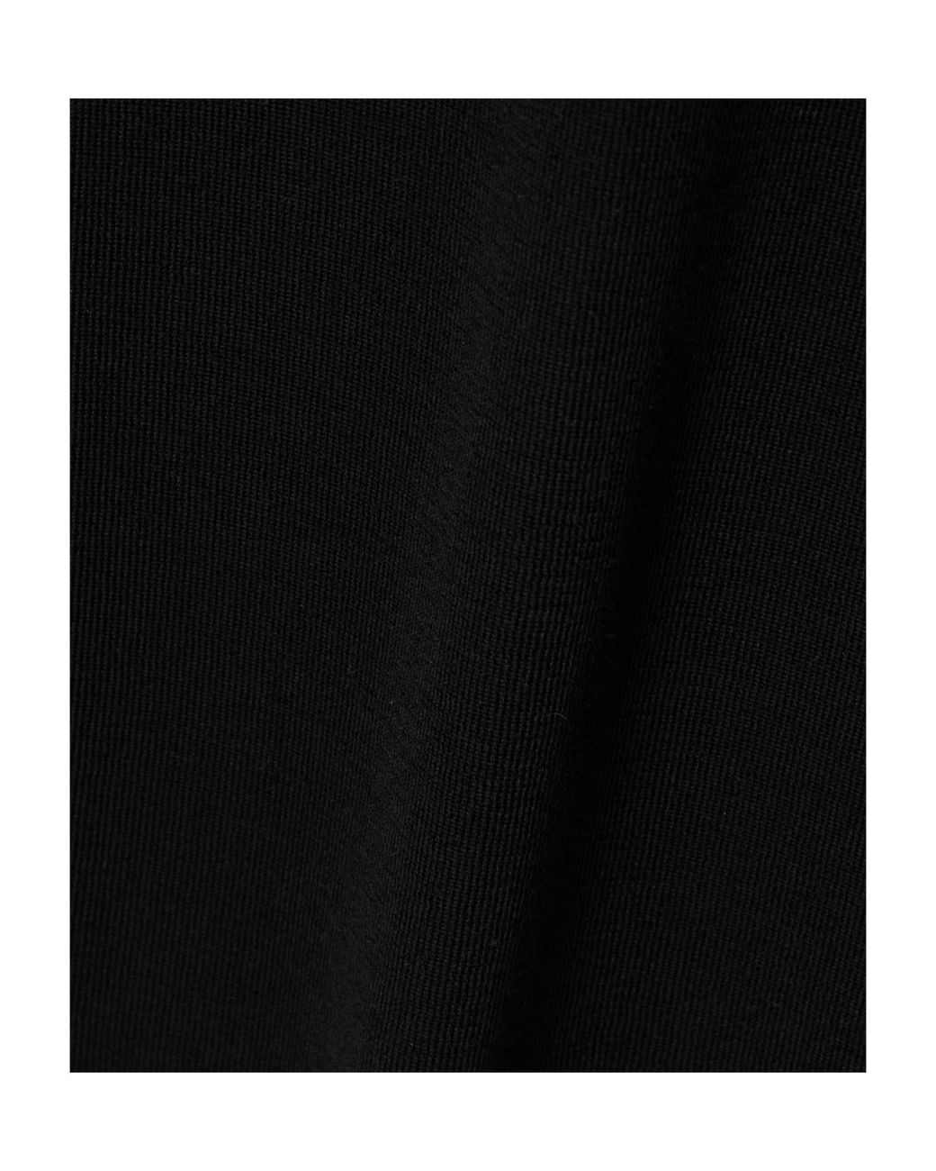 Saint Laurent Black High Waist Pencil Skirt