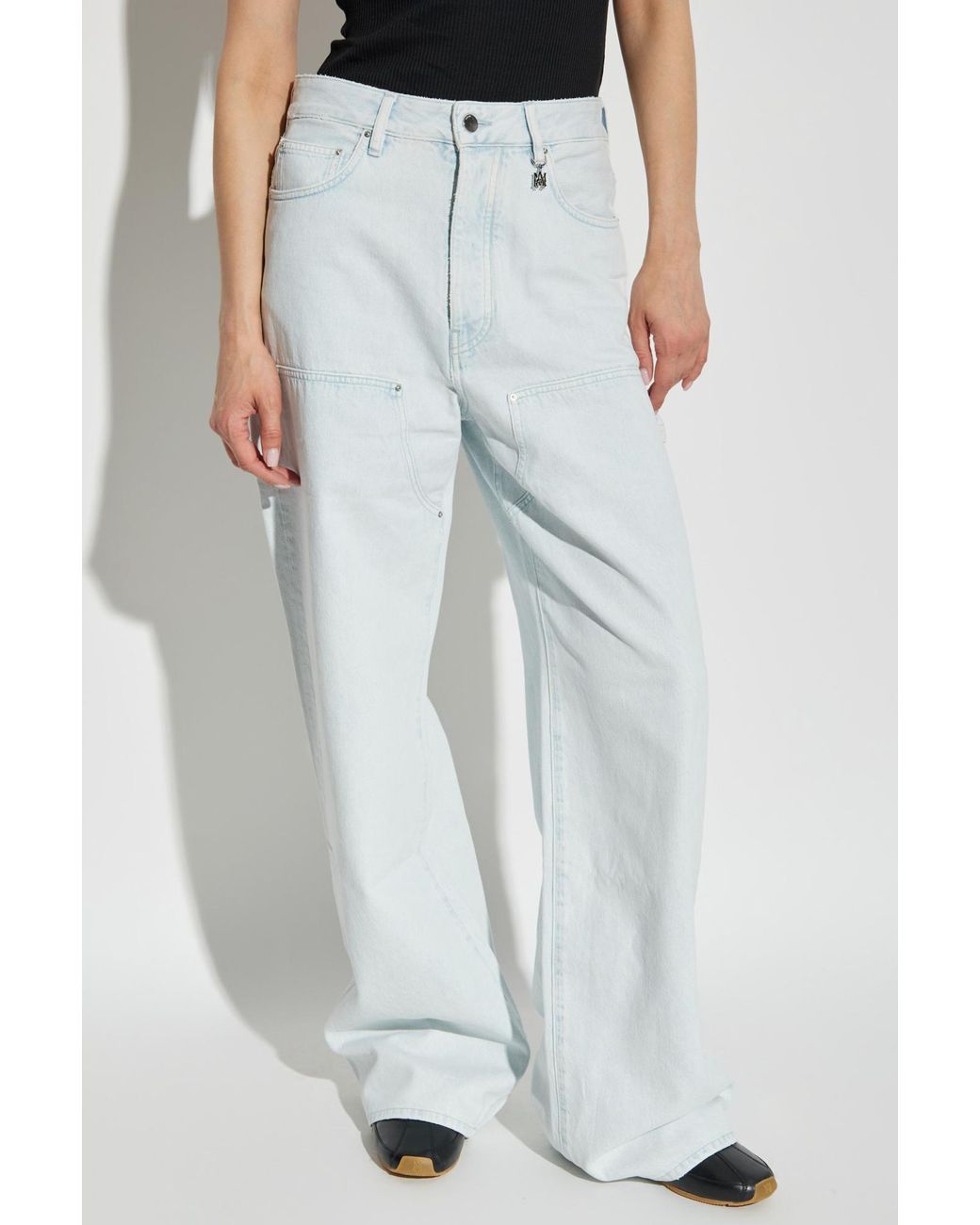 Amiri Blue Straight Jeans