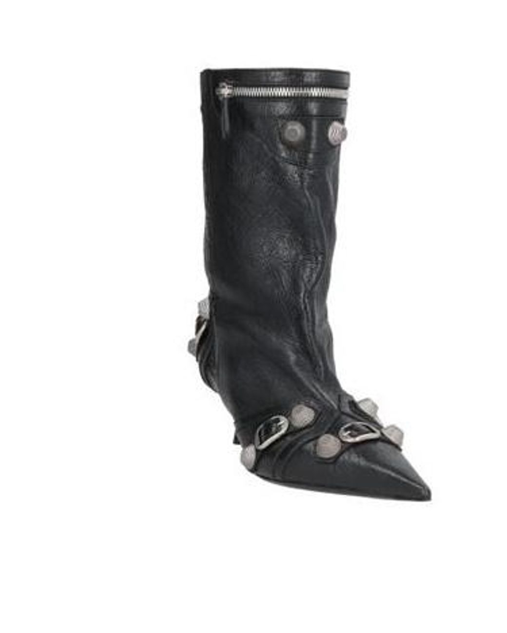Balenciaga Black Fashionable Versatile Unique Ankle Boots