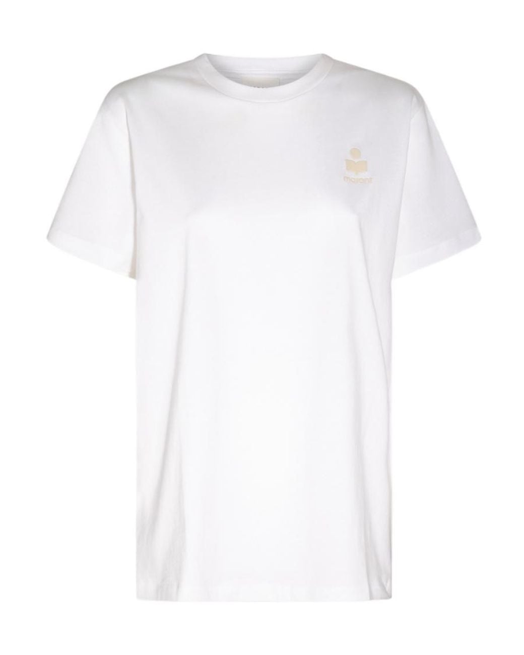 Isabel Marant White Crew-Neck T-Shirt