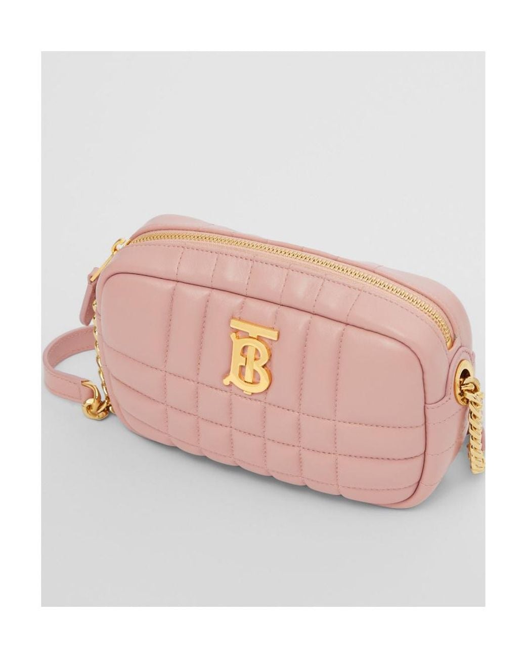 Burberry Pink Lola Mini Crossbody Bag