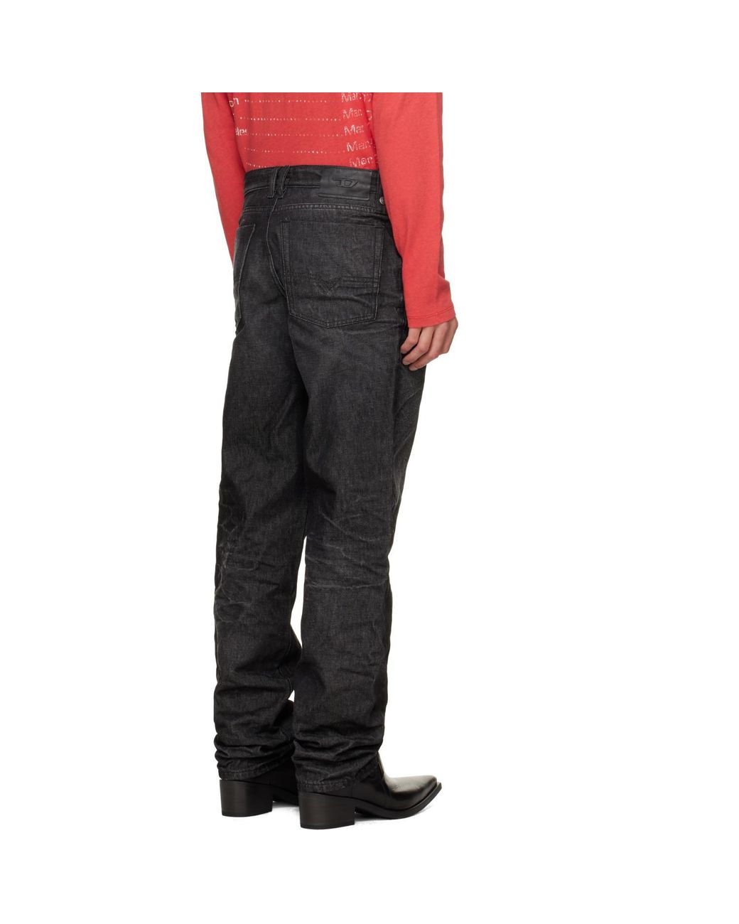 DIESEL Gray 1991 D-Voeed Relaxed Jeans for men