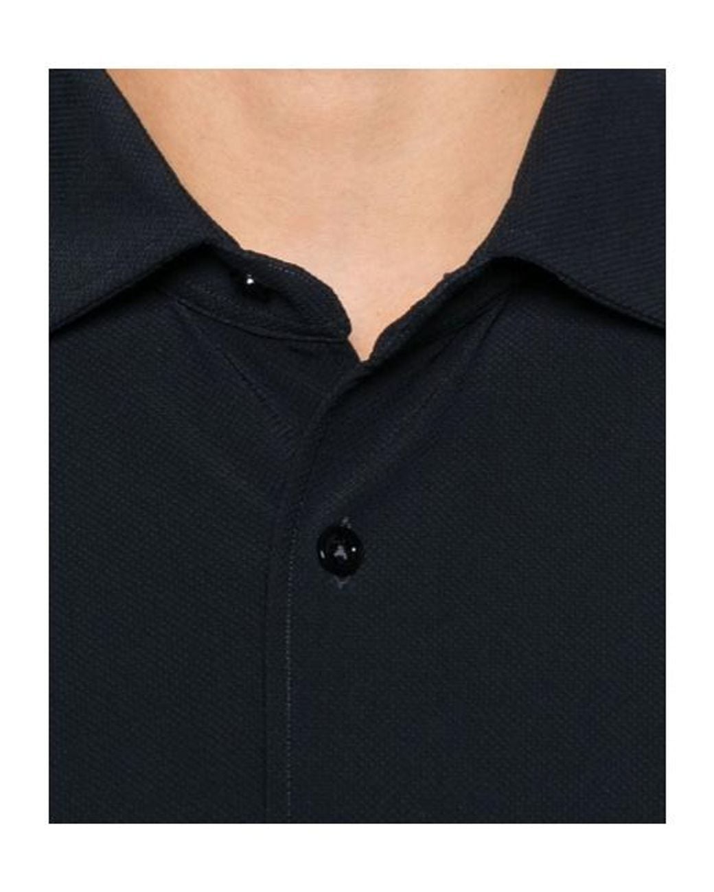 Mazzarelli Blue Button-Down Long-Sleeved Shirt for men