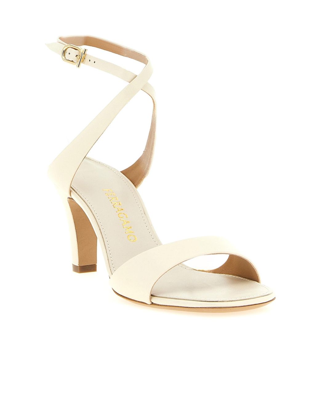 Ferragamo Metallic 'Teresy' Sandals