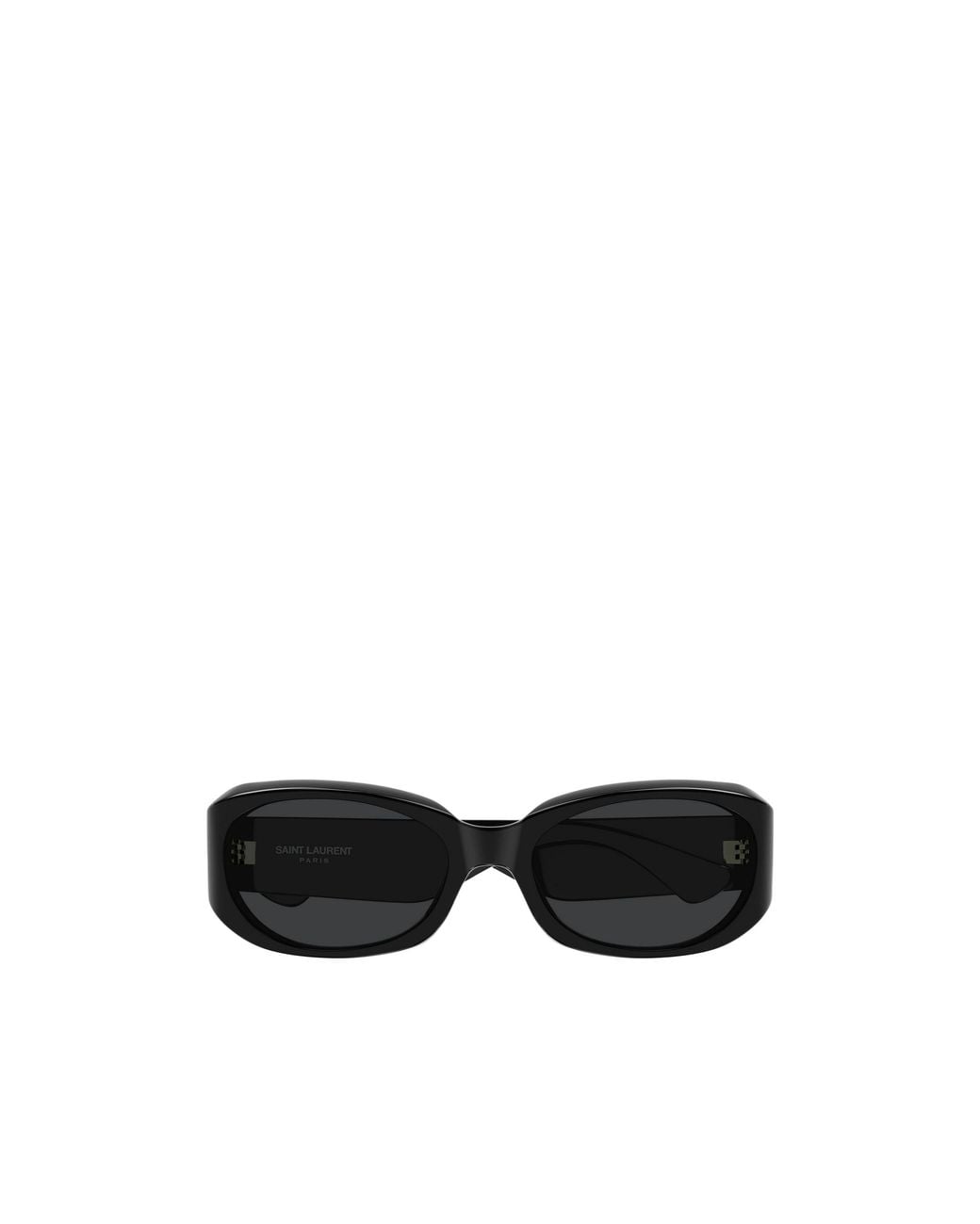 Saint Laurent Black Eyewear Oval Frame Sunglasses for men
