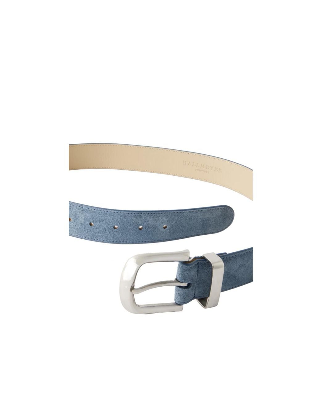 Kallmeyer Blue Suede Belt