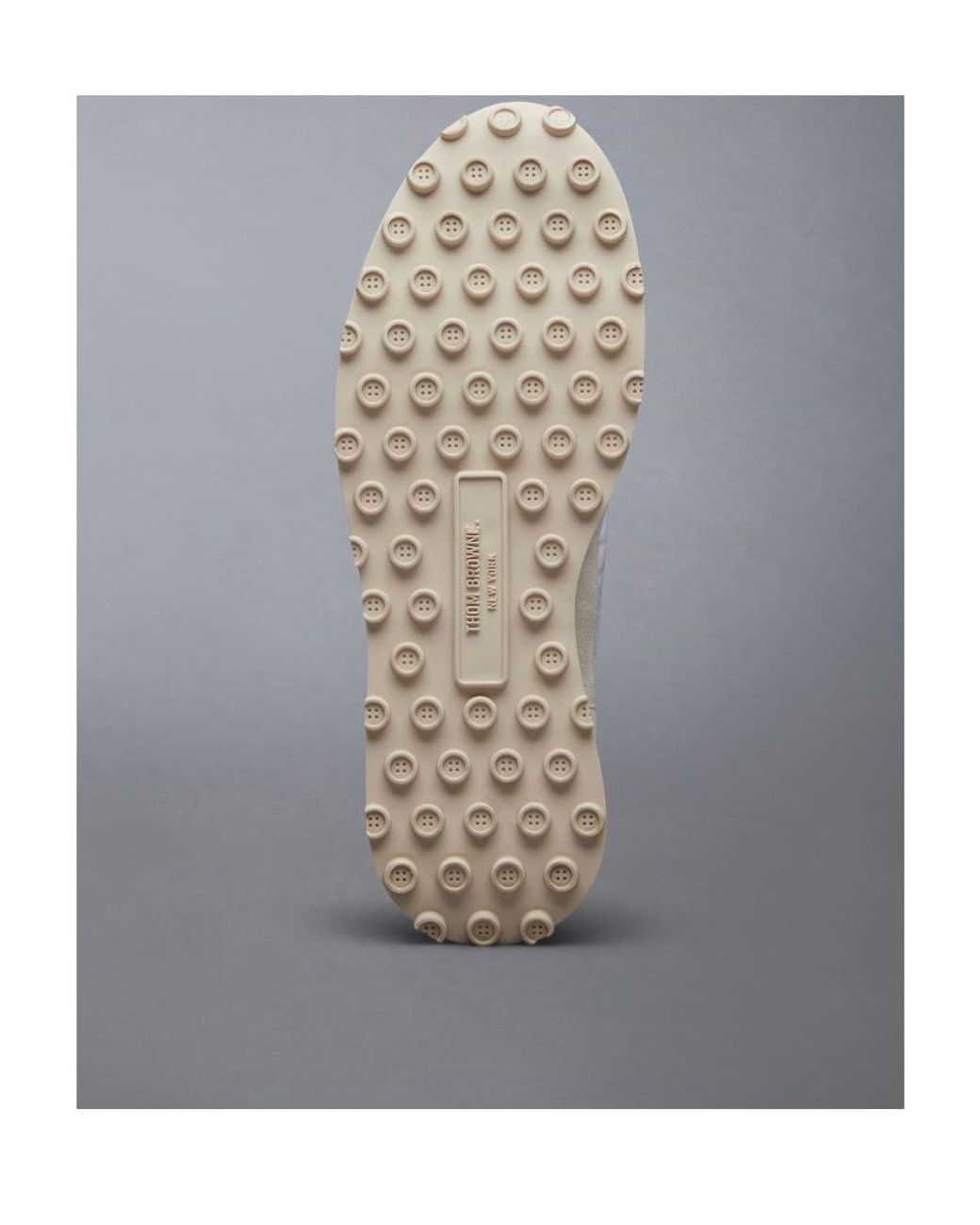 Thom Browne White Tech Lace-Up Runner Sneakers