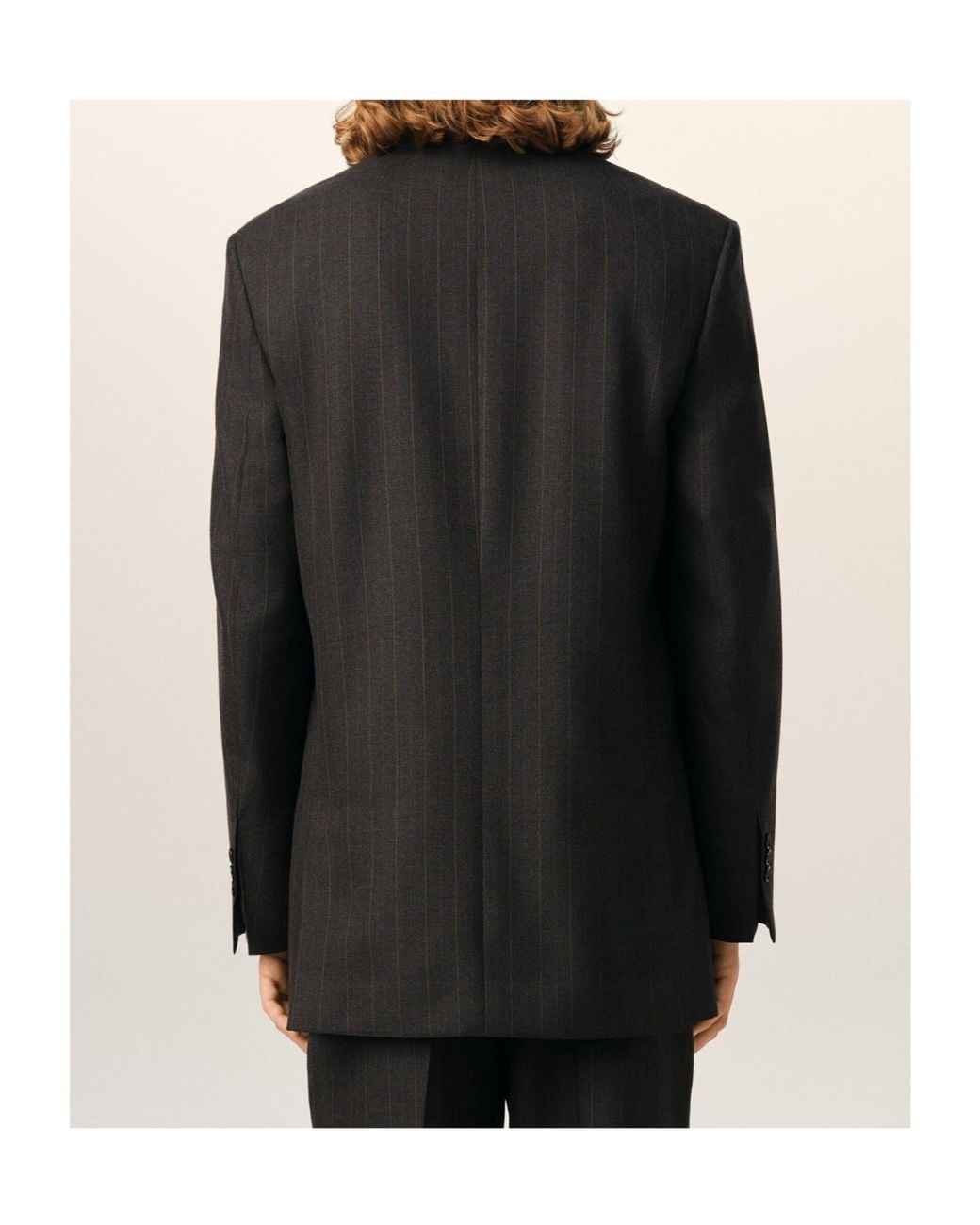 AMI Black Ami Double Breasted Tailored Blazer for men