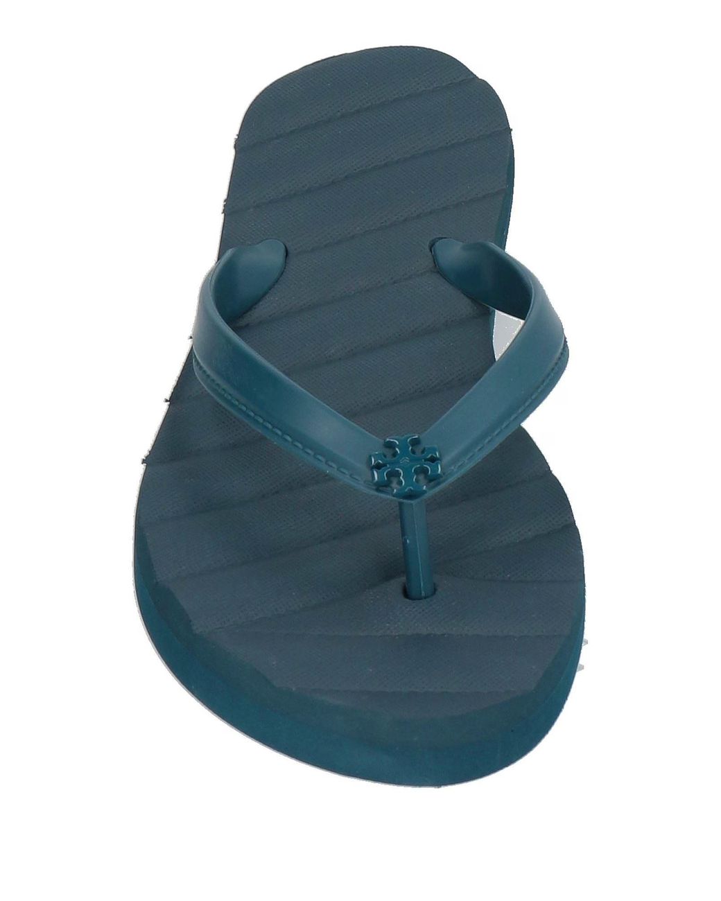 Tory Burch Blue Minimalist Comfortable Flip-Flops