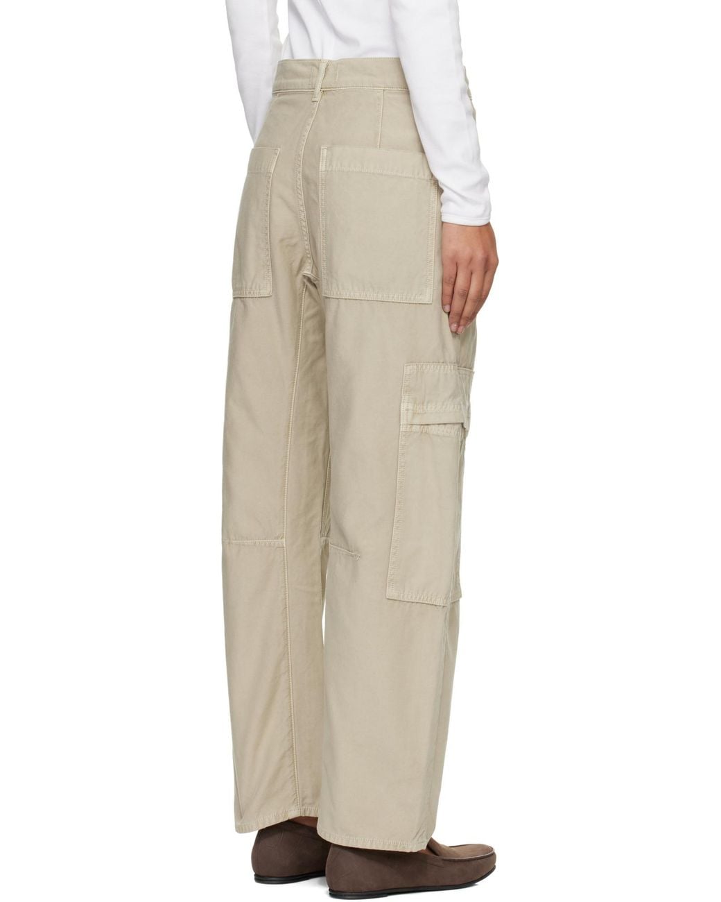 Citizens of Humanity Natural Marcelle Cargo Casual Pants