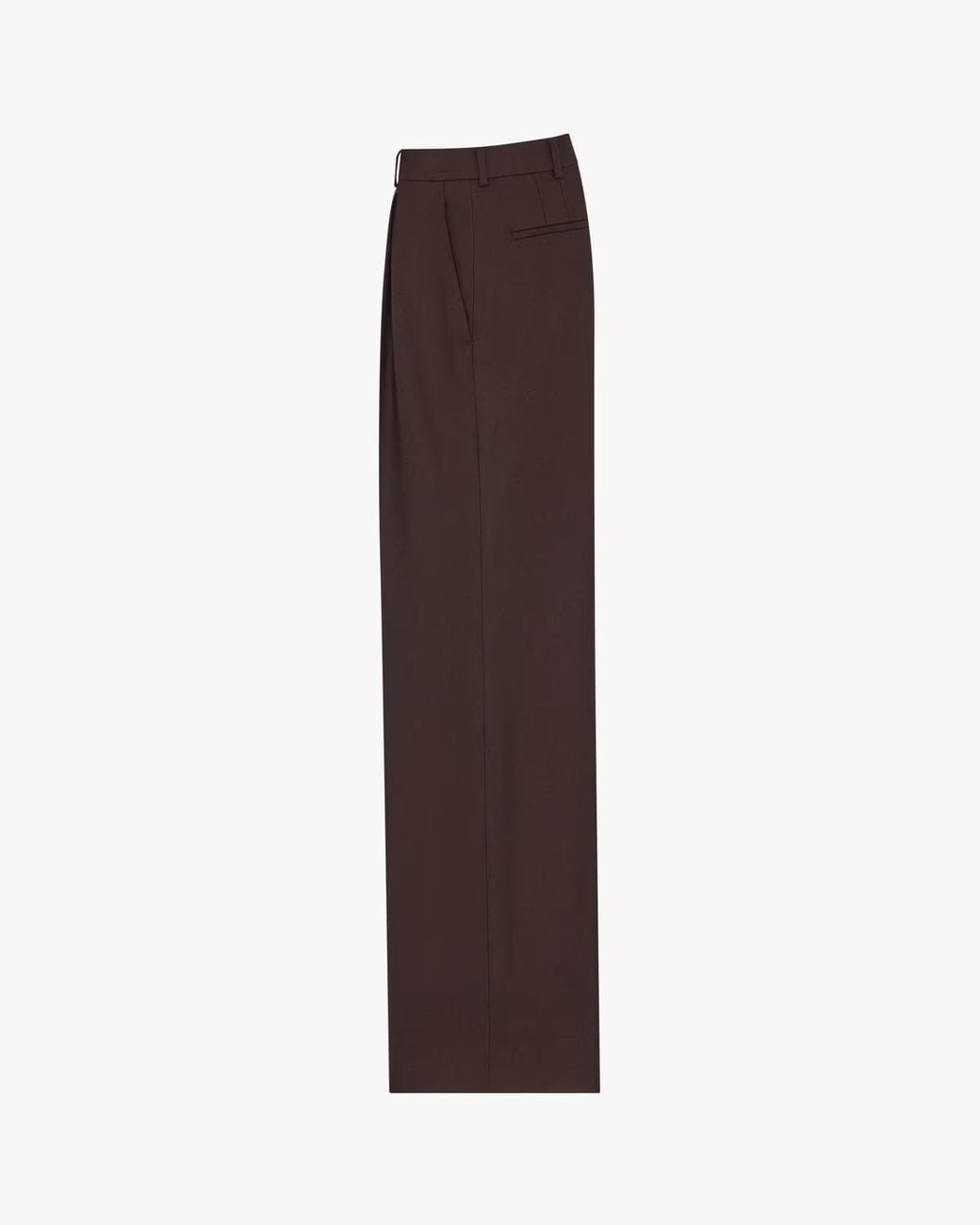 Saint Laurent Brown P25K Tailored Pants for men