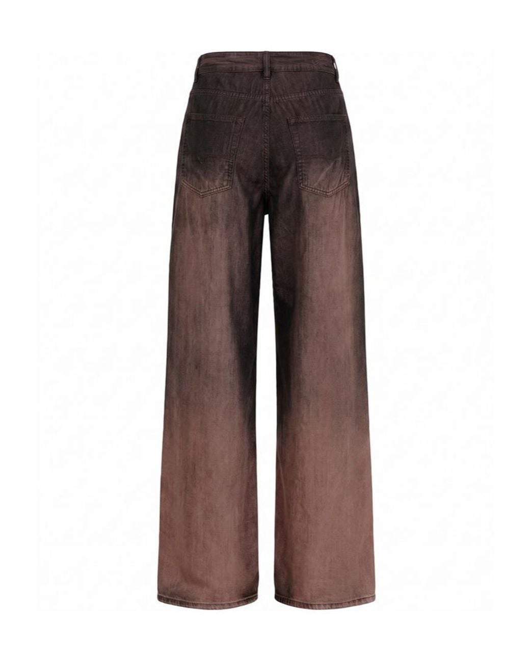 DIESEL Brown Relaxed Jeans Low-Waist 1996 D-Sire