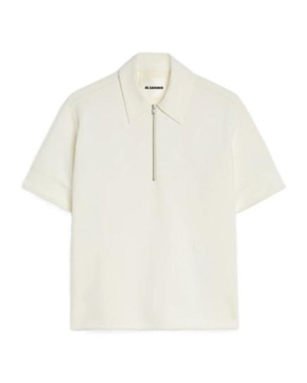 Jil Sander White Polo T-Shirt