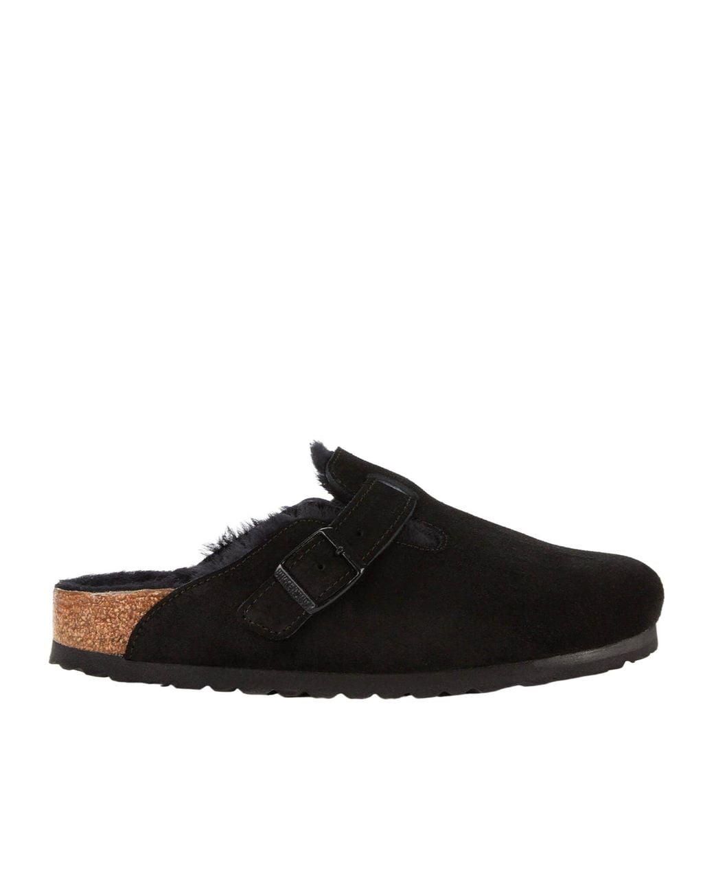 Birkenstock Brown Buckle Mules