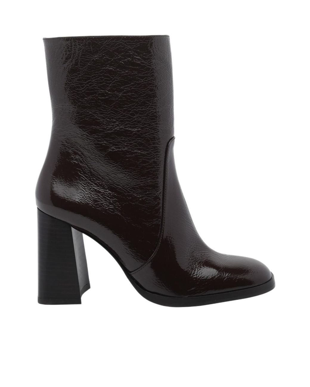 Stuart Weitzman Black Vera Zip-Up Ankle Boots