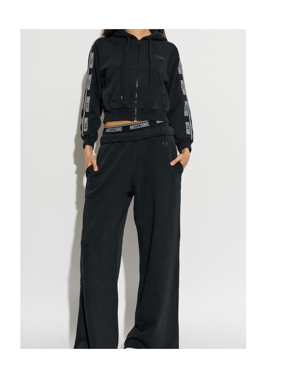 Moschino Black Active Sweatshirt