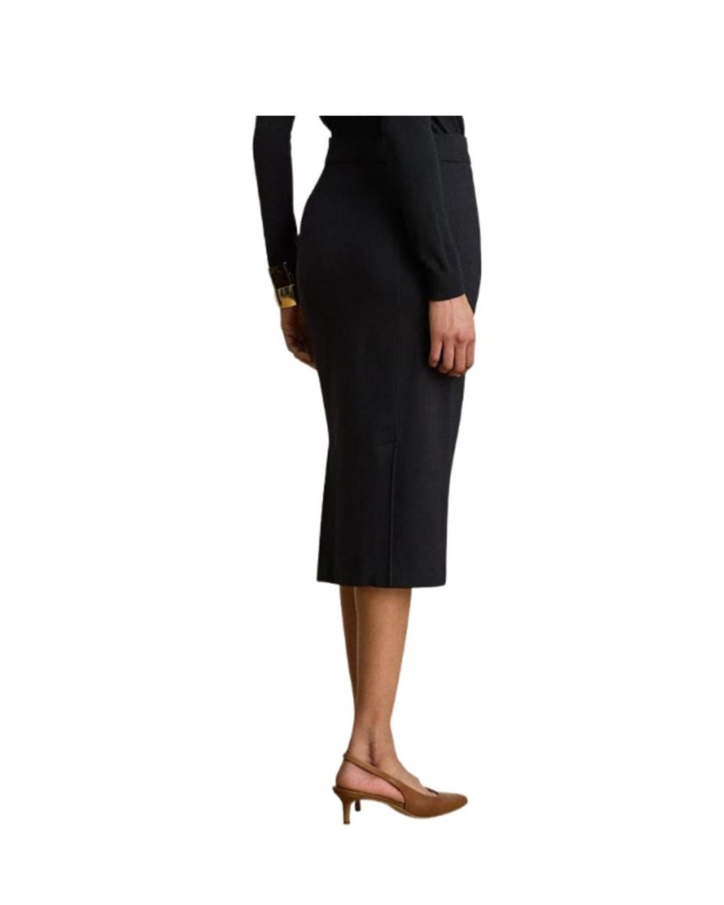 Ralph Lauren Black Pencil Skirt