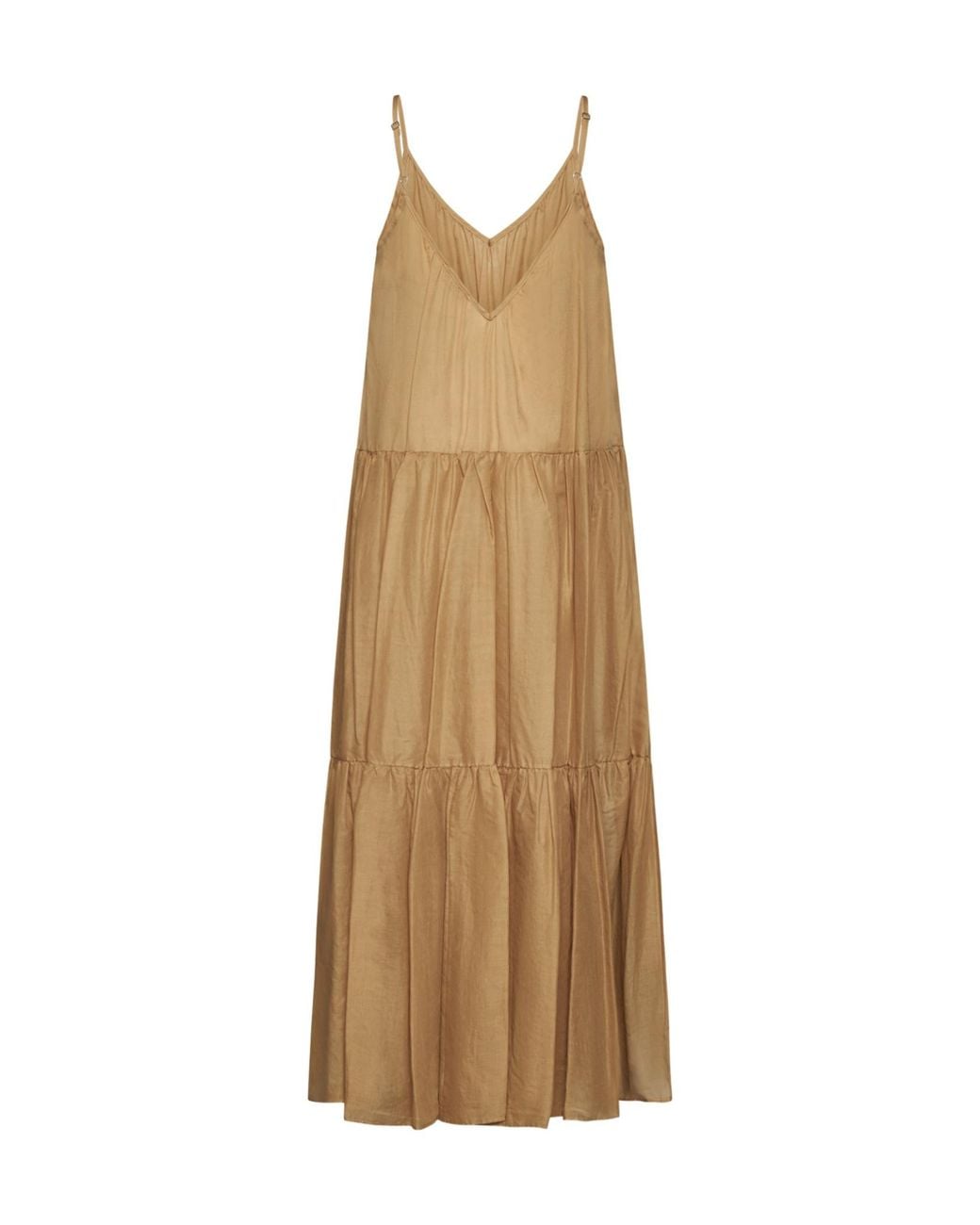 Kaos Natural Tiered Maxi Dress