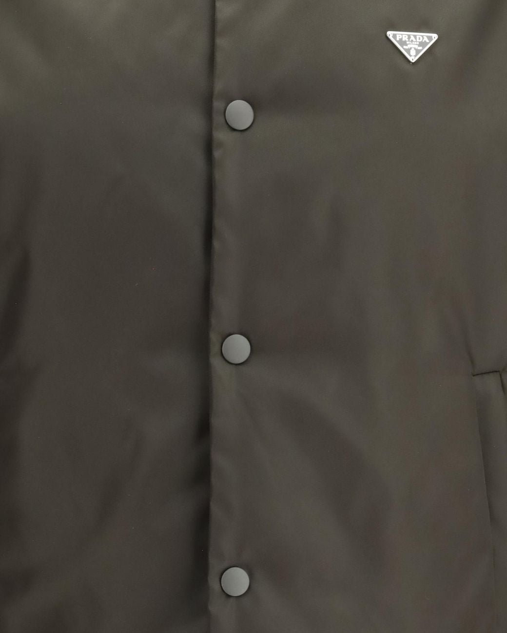 Prada Brown Single Breasted Jacket for men