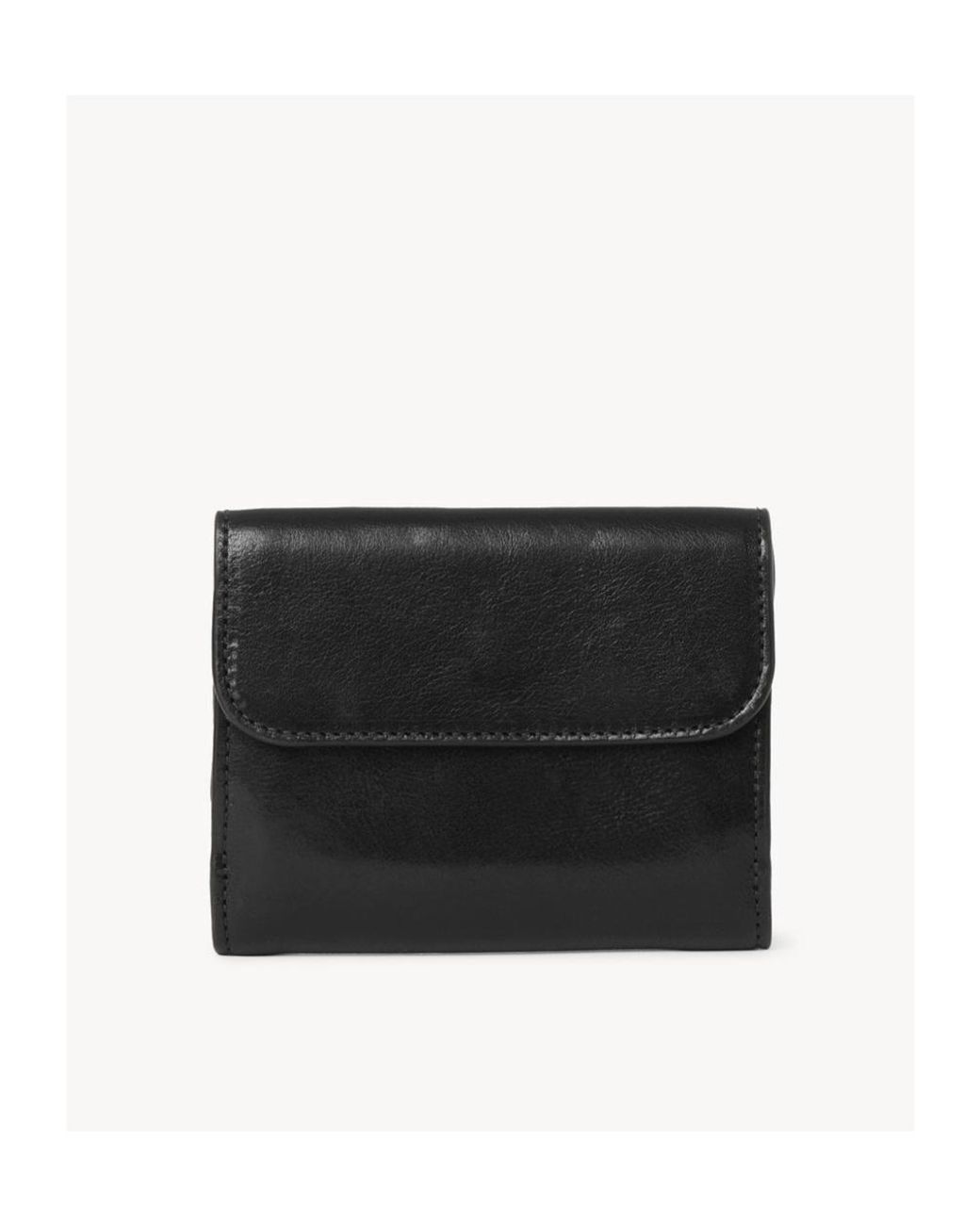 Chloé Black Chloé C Small Tri-Fold Wallet