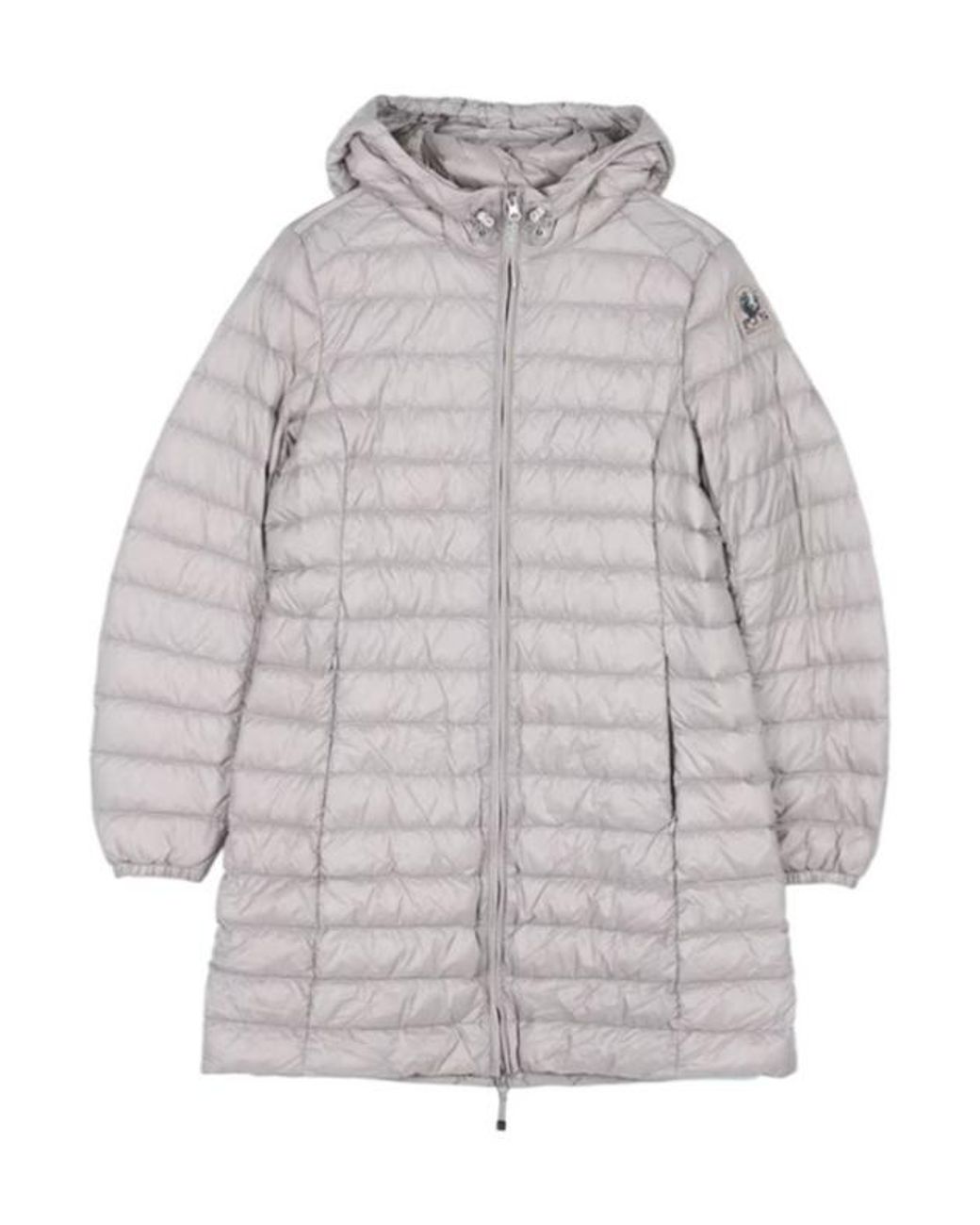 Parajumpers Gray Hooded Down Jacket