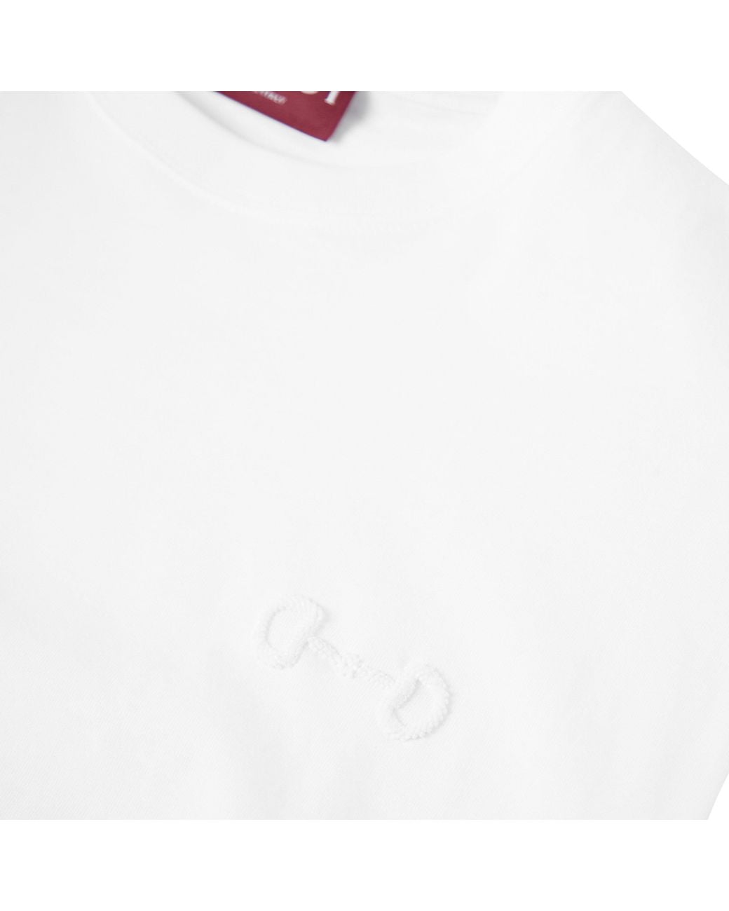 Gucci White Logo Tee