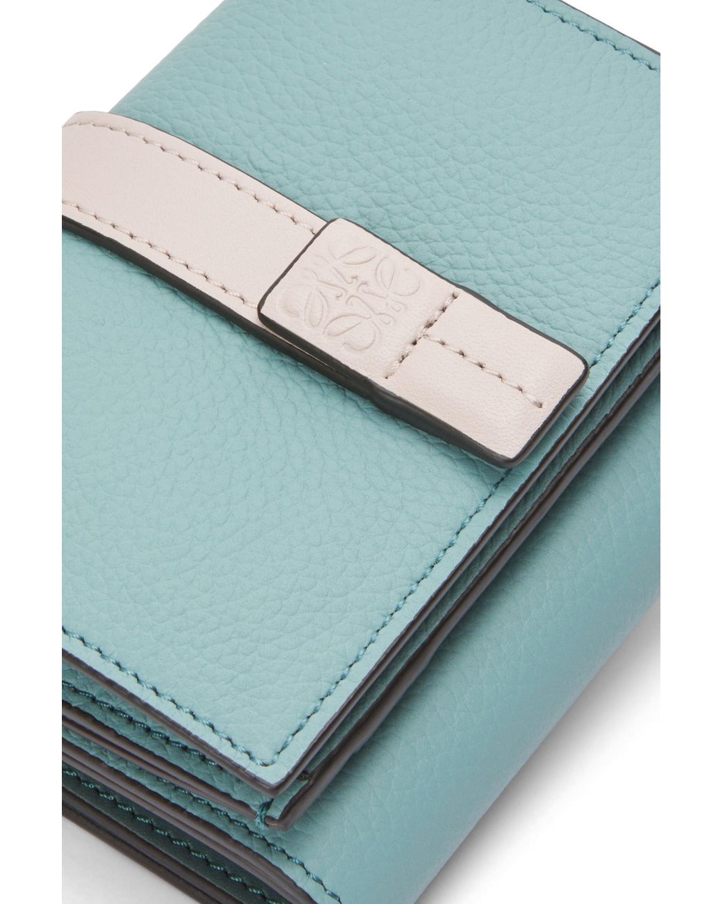 Loewe Blue Trifold Wallet