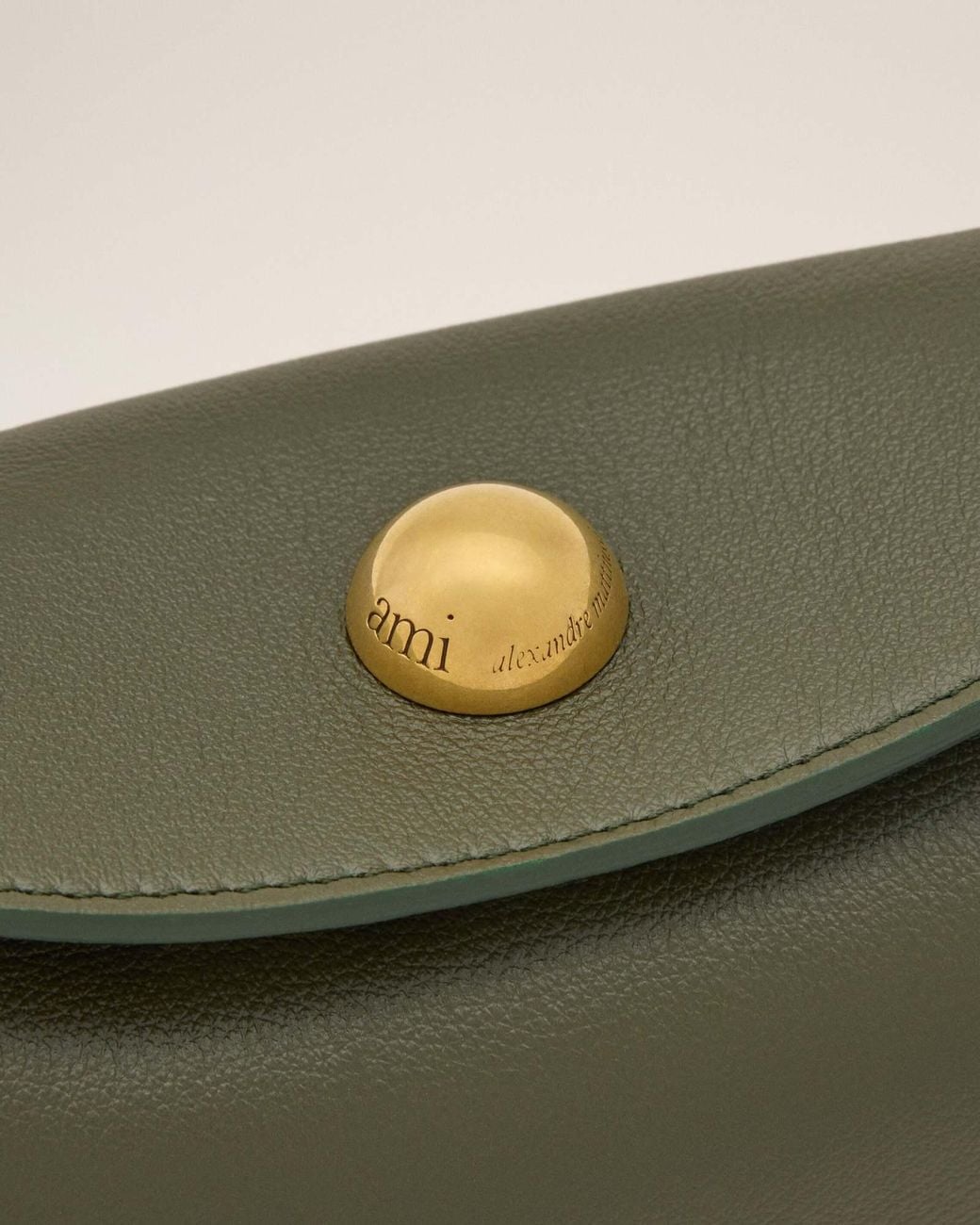 AMI White Ami Mini Carrousel Bag