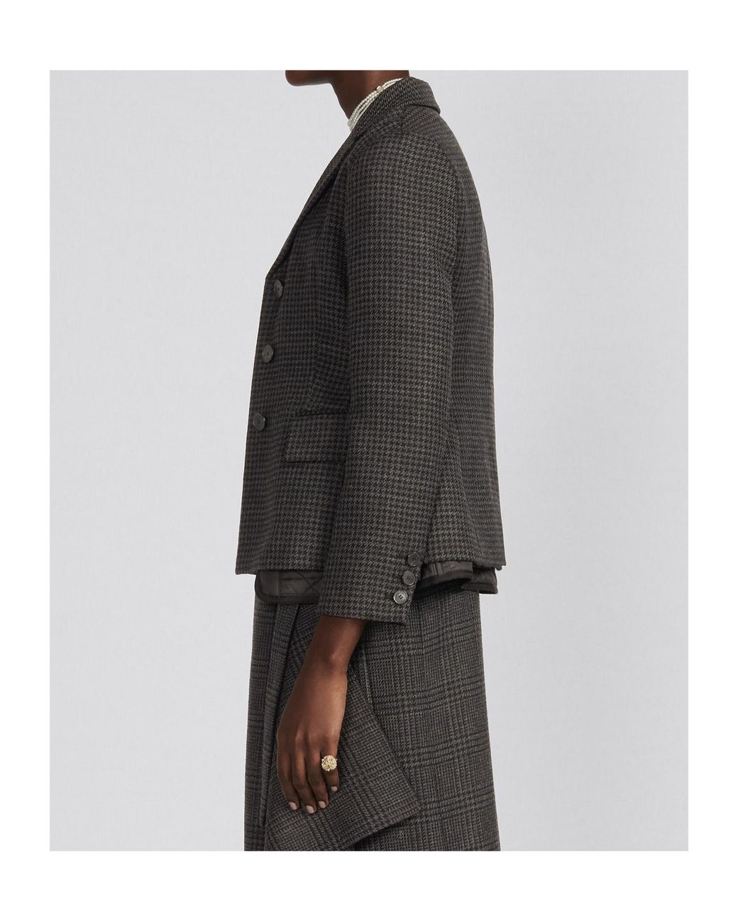 Dior Black 2-In-1 Jacket