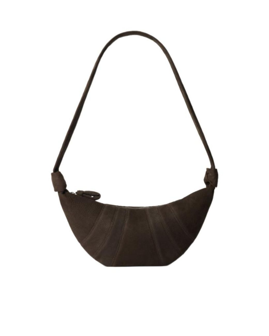 Lemaire Black Medium Croissant Bag for men
