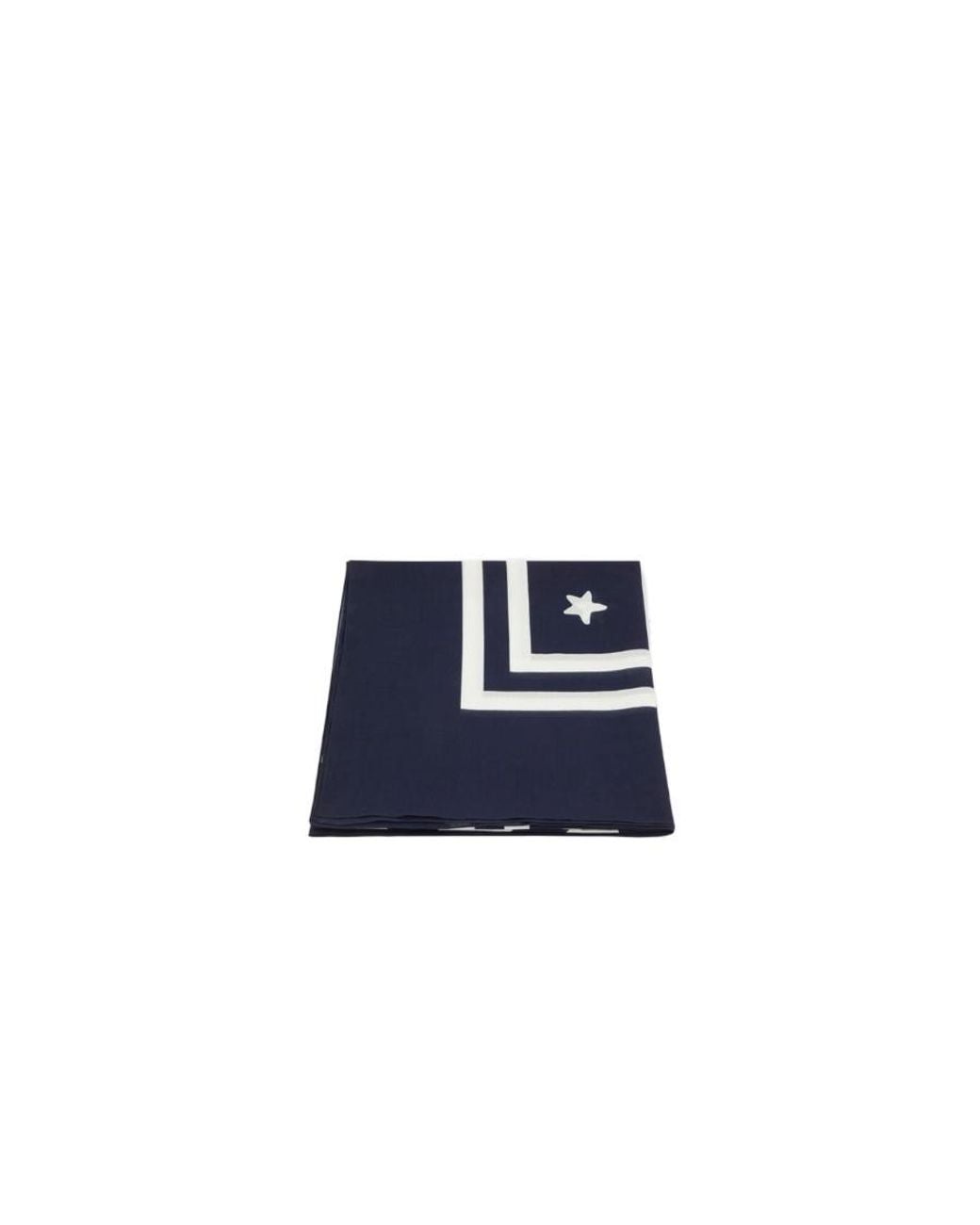 KENZO Blue 'Lighthouse' Large Square Scarf for men
