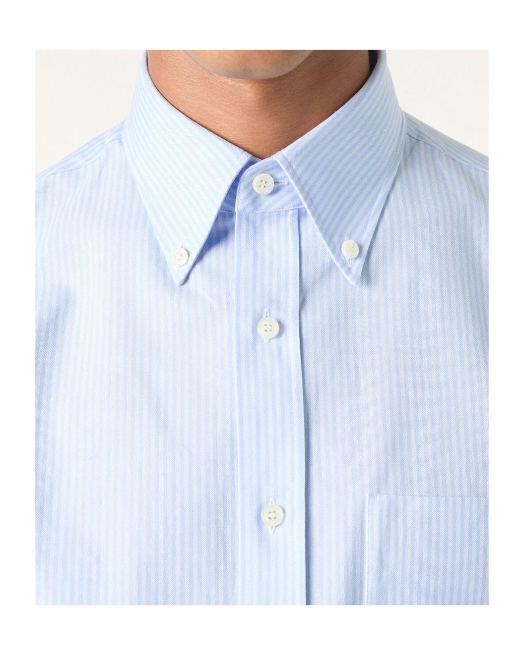 Loro Piana Blue Elia Shirt for men