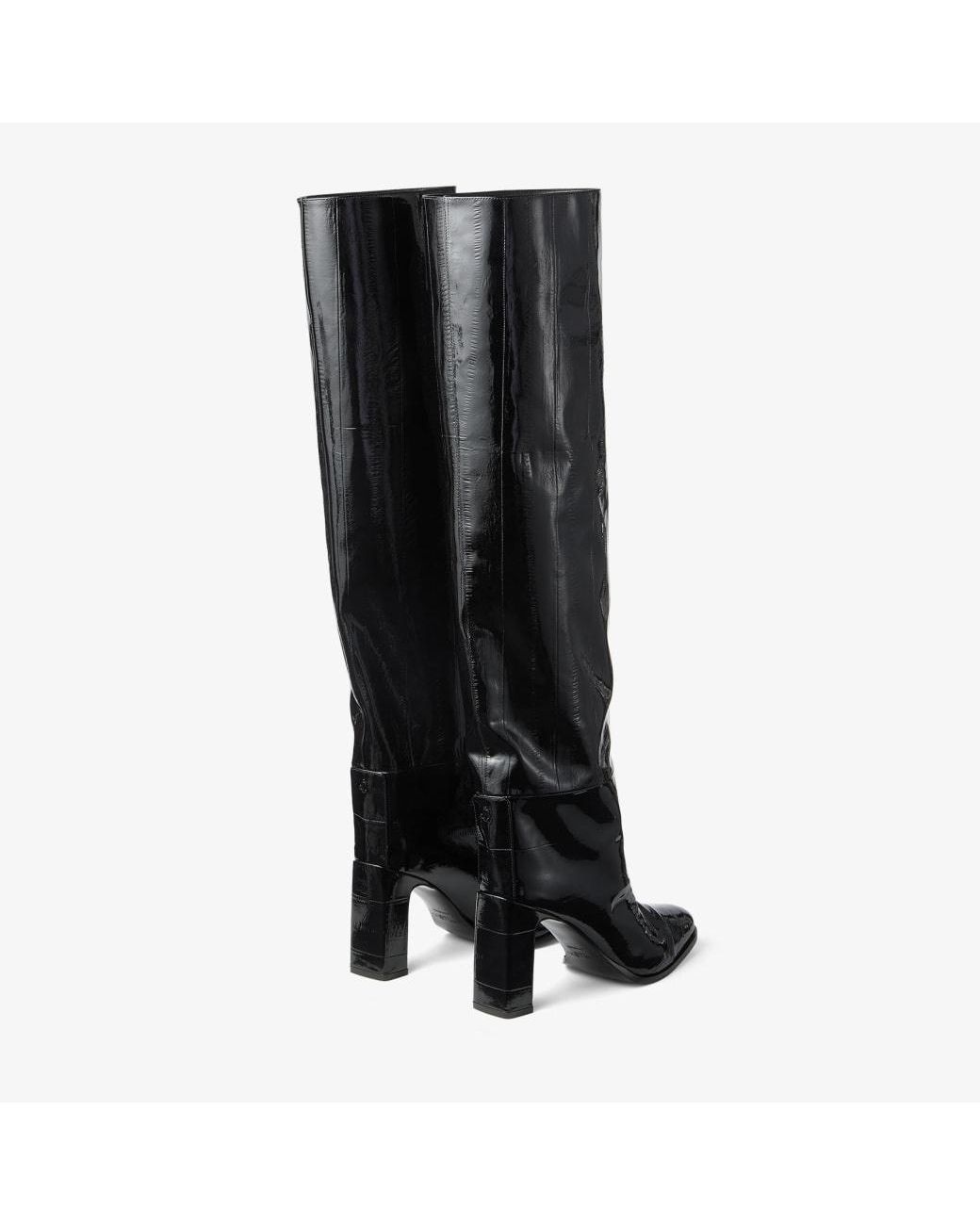 Jimmy Choo Black Caly Over The Knee 85 Boots