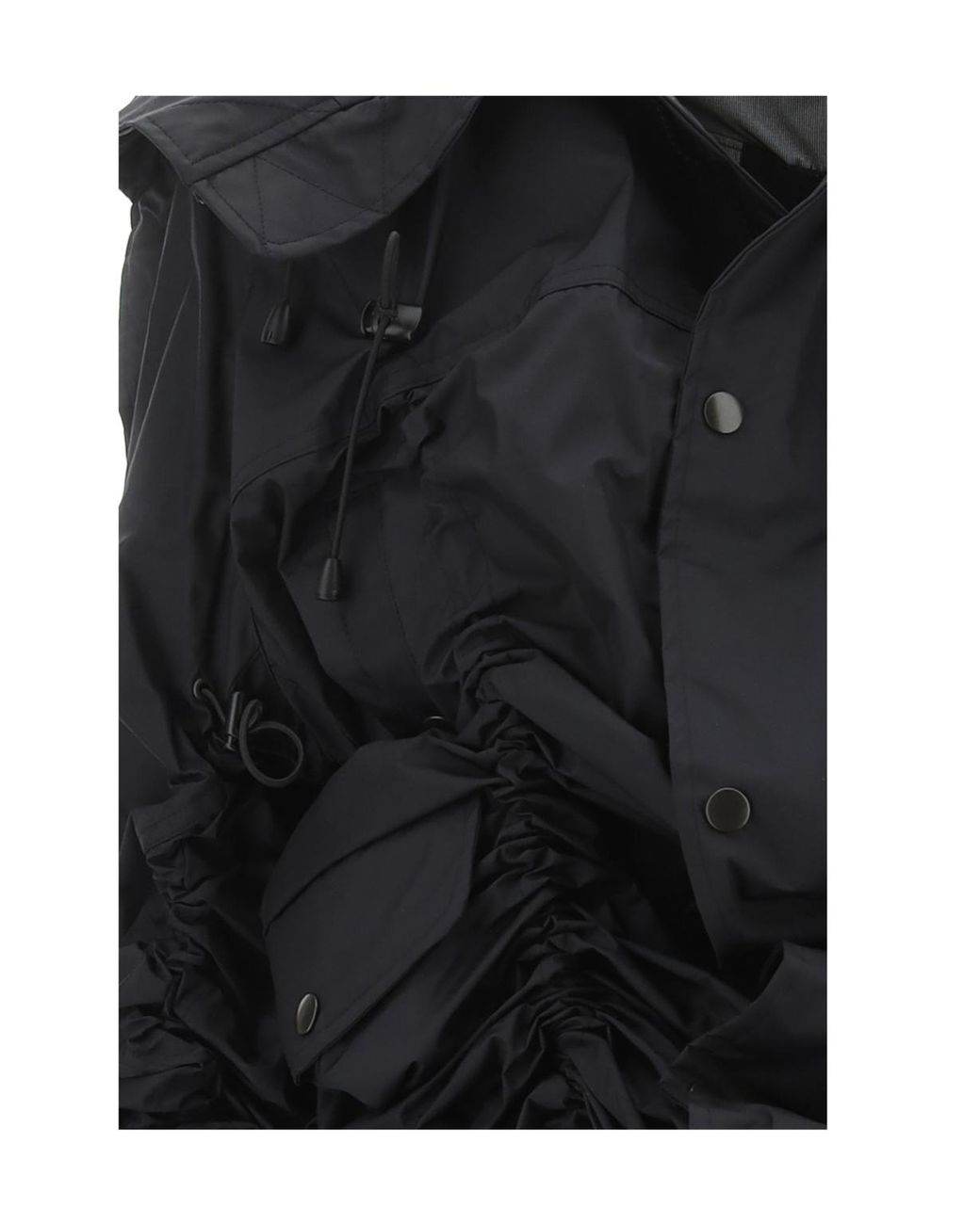 Junya Watanabe Black Long-Sleeve Casual Jacket