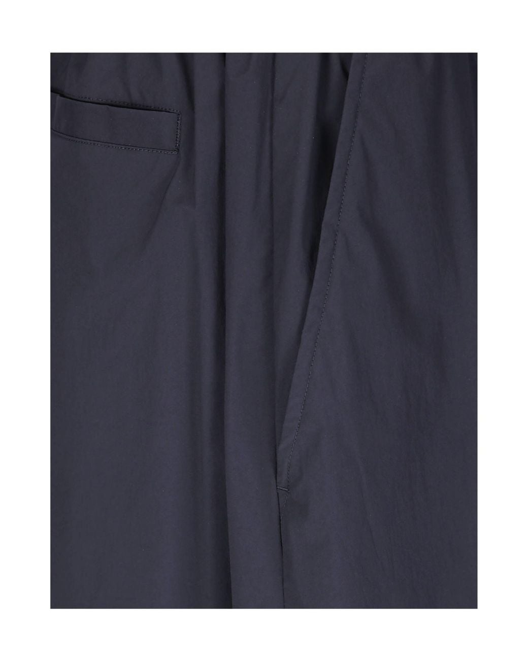 MM6 by Maison Margiela Blue Logo-Embroidered Drawstring Trousers