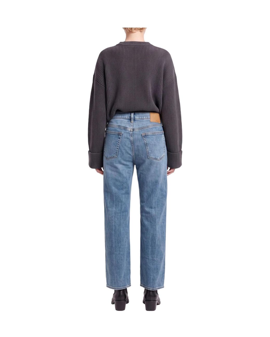 Rag & Bone Blue Denim Trousers