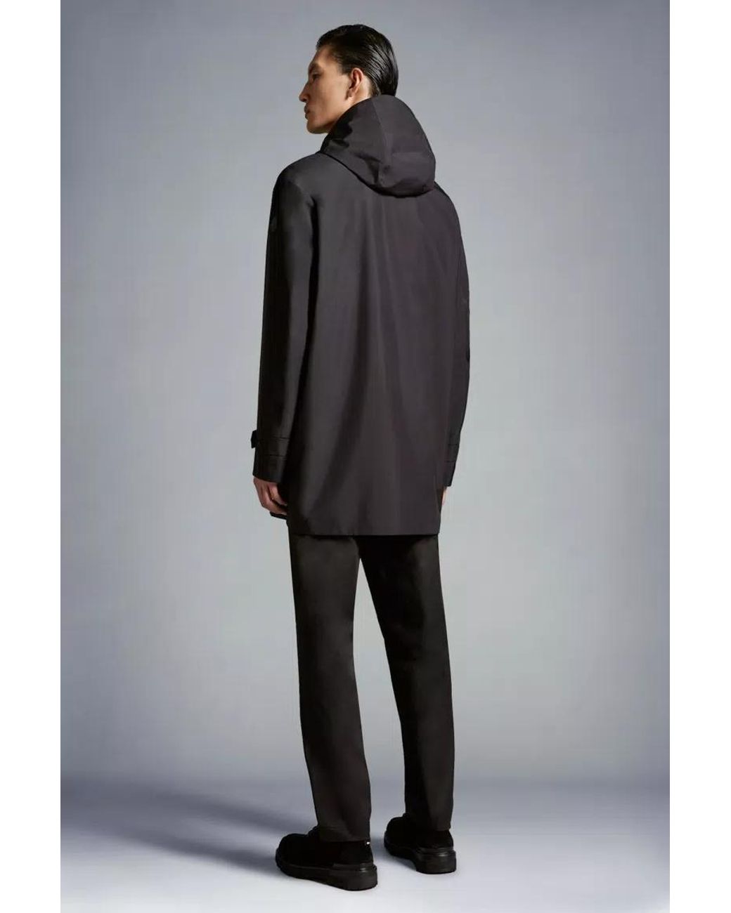 Moncler Black Mongioia Coat for men