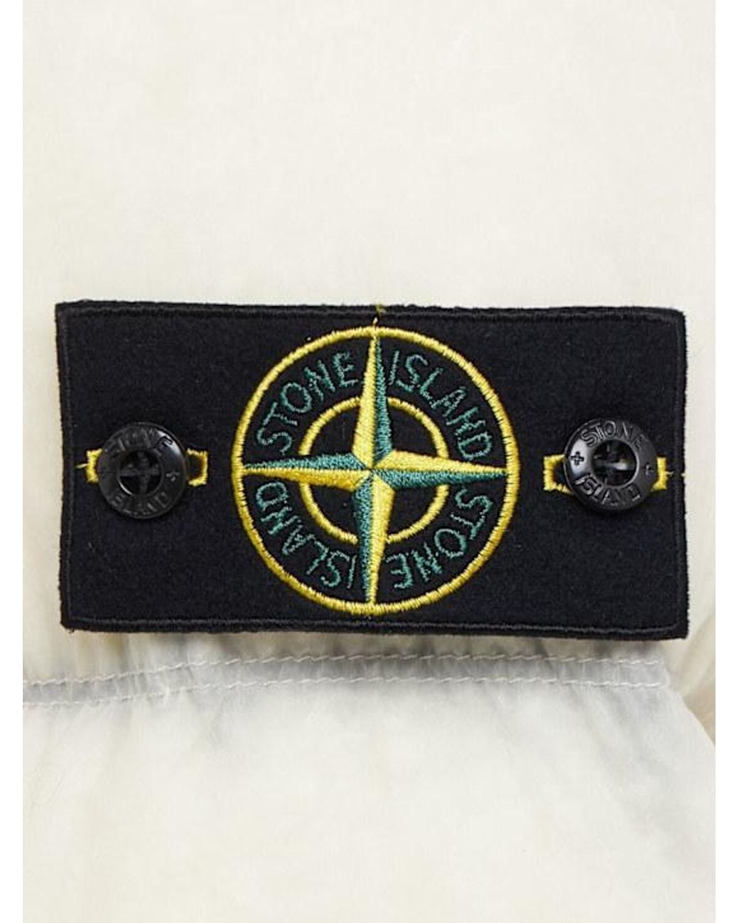 Stone Island Natural Nylon Down Jacket for men