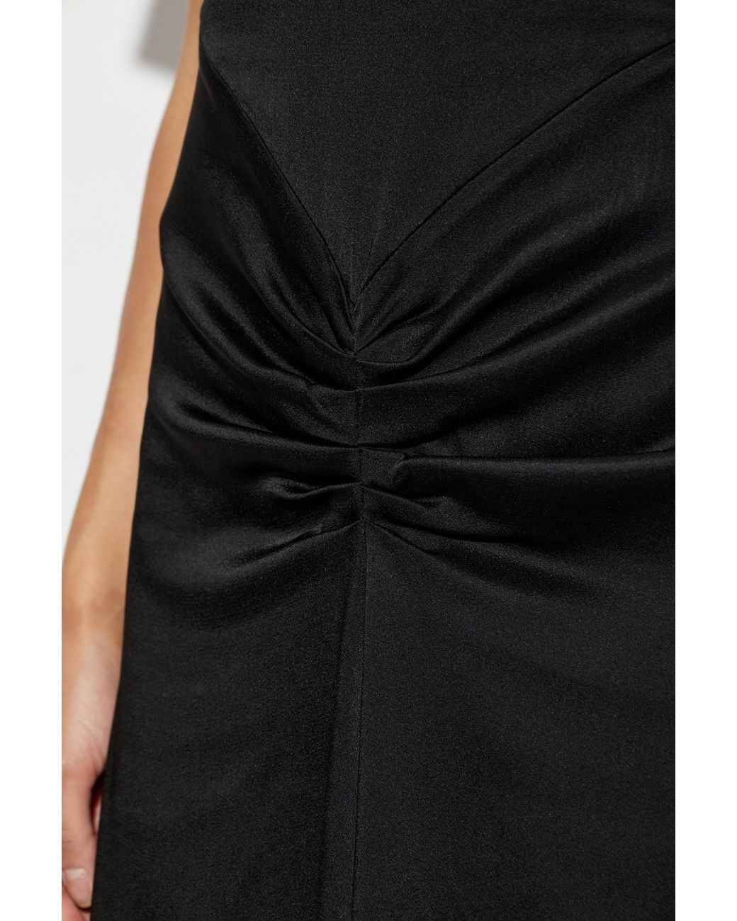 Victoria Beckham Black Blaire Midi Dress
