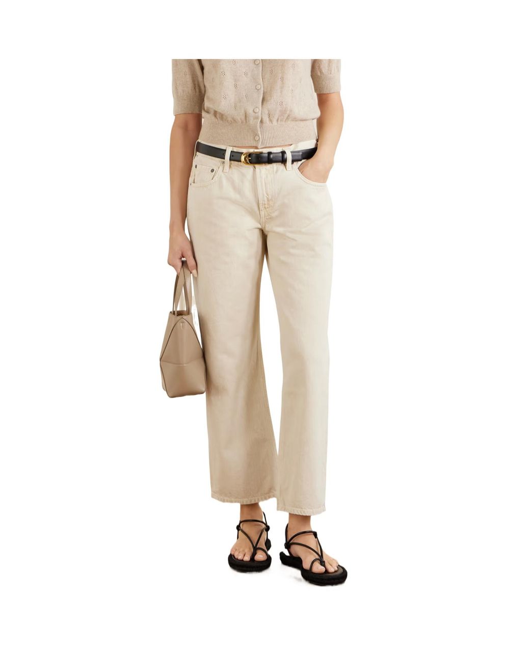 Citizens of Humanity White Faye Jeans