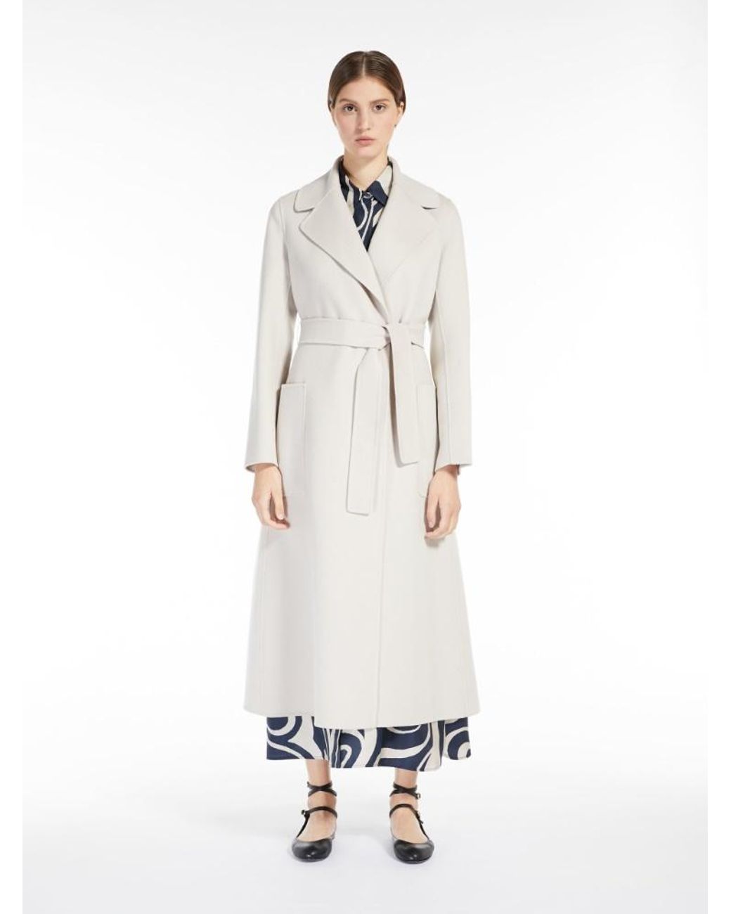 Max Mara Natural Paolore Long-Sleeved Coat