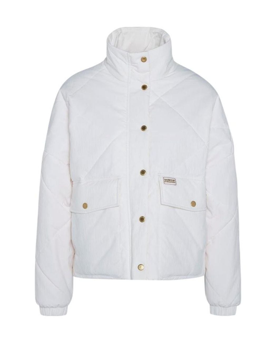 Barbour Gray Zola Quilted Jacket